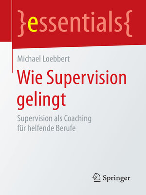 cover image of Wie Supervision gelingt